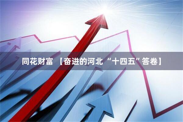 同花财富 【奋进的河北 “十四五”答卷】